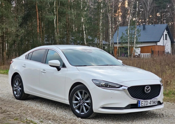 Mazda 6 cena 82900 przebieg: 79800, rok produkcji 2018 z Więcbork małe 497